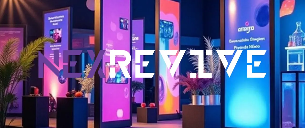 Branded event environment and illuminated signage